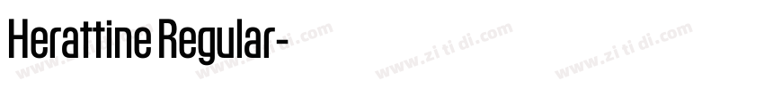 Herattine Regular字体转换 Herattine Regular字体转换